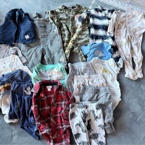 Baby Boy Clothing Bundle (0-3month)